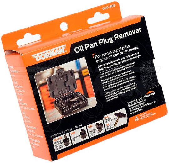 090-999 Oil Drain Plug Removal Tool Kit Dorman - Autograde Canada