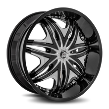 Load image into Gallery viewer, MOR-229BLNK1373B - Diablo Morpheus 22X9.5 Blank 13mm Gloss Black - Diablo Wheels Canada