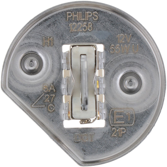 H1C1 Philips Standard Headlight H1 - Standard - Single Commercial Pack Philips Bulbs