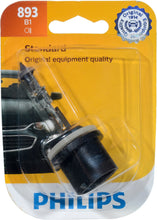 Load image into Gallery viewer, 893B1 Philips Standard Fog Light 893 - Standard - Single Blister Pack Philips Bulbs