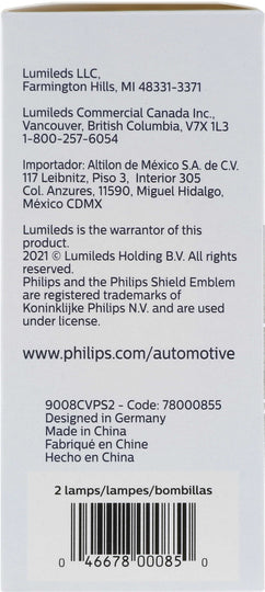 9008CVPS2 Philips CrystalVision platinum Headlight 9008 - CrystalVision Platinum - Twin Special Pack Philips Bulbs