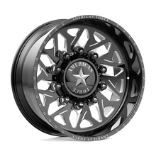 Charger l'image dans la galerie, AFTQ7N14D22-5-21 - American Force AFW Hellfire 26X14 8X165.1 -90mm Gloss Black Mill-Mach - American Force Wheels Canada