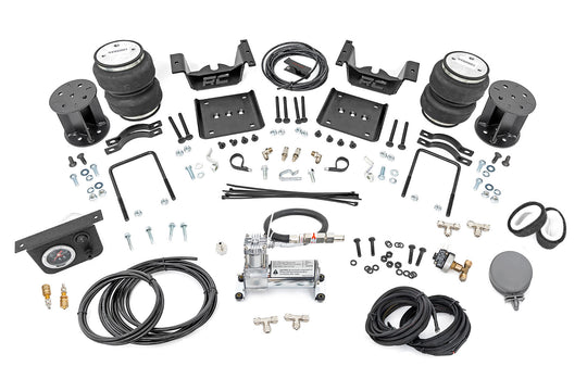 100054C Air Spring Kit w/compressor - 5 Inch Lift Kit - Chevy/GMC 1500 (07-18) Rough Country Canada