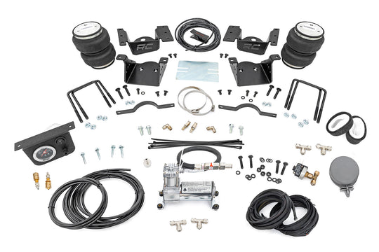 10007C Air Spring Kit w/compressor - 0-7.5" Lift - Chevy/GMC 2500HD/3500HD (11-19) Rough Country Canada