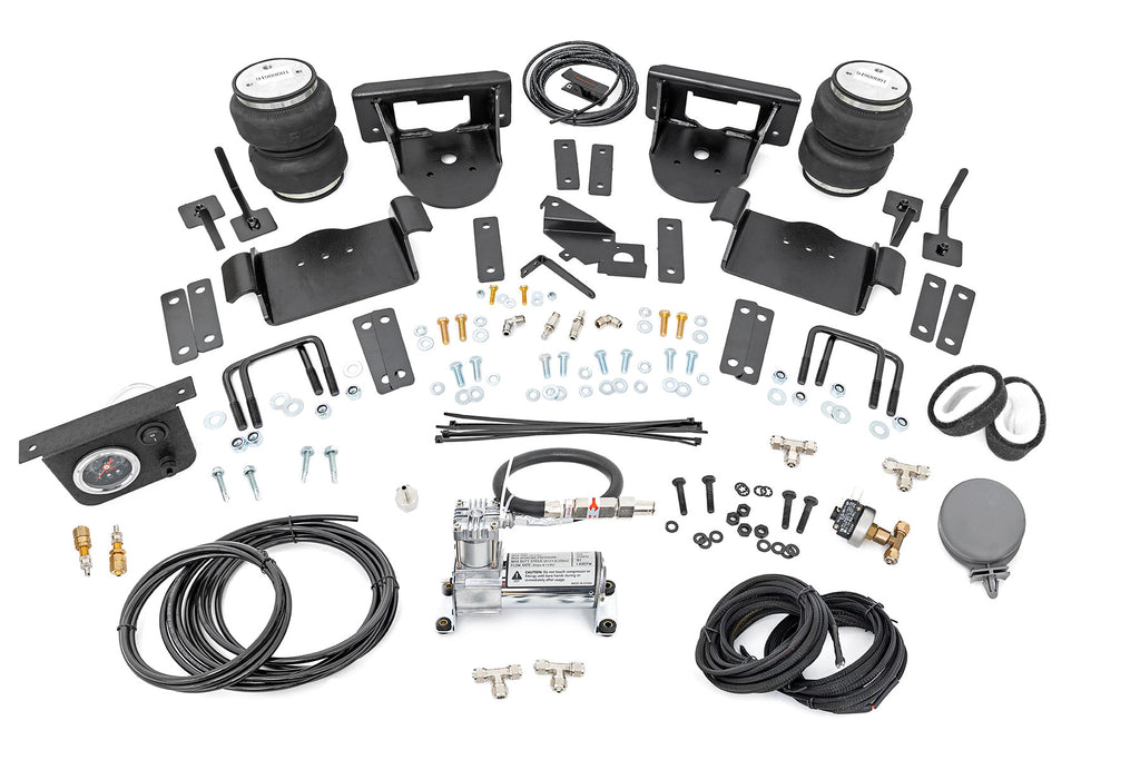 10009C Air Spring Kit w/Compressor - 0-6" Lifts - Ford F-150 4WD (21-23) Rough Country Canada