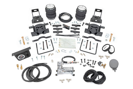 10023C Air Spring Kit w/Compressor - Ford Super Duty 4WD (2005-2016) Rough Country Canada