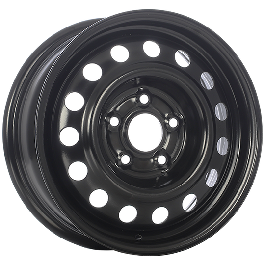 RNB15009 - RNB Steel Wheel 15X6.0 5x114.3 45mm Black E-Coating - RNB Wheels Canada