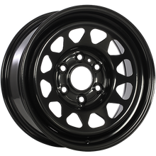 Load image into Gallery viewer, RNB17020A - RNB Steel Wheel 17X7.5 6x139.7 20mm Black Armour Coat - RNB Wheels Canada