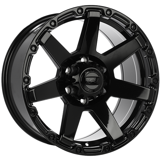DW9818010 - DAI Wheels Barrett 18X9.0 6x139.7 20mm Gloss Black - DAI Wheels Wheels Canada