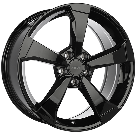 R19118002 - ART Replica 191 18X8 5X112 ET 40mm Gloss Black - ART Replica Wheels Canada