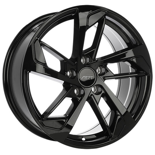 R21118001 - ART Replica 211 18X8 5X112 ET 35mm Gloss Black - ART Replica Wheels Canada