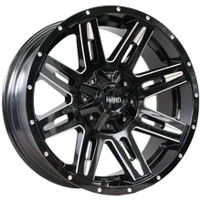 Load image into Gallery viewer, RUF5720002 - Ruffino Country 20X9 6X135 / 6X139.7 0mm Gloss Black - Milled Edge - Ruffino Wheels Canada