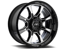 Load image into Gallery viewer, 427MB-8908118 - Motiv 427MB Glock 18X9 8X165.1 ET 18mm Gloss Black Machined - Motiv Wheels Canada