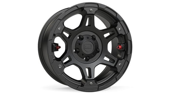 1056059 - Teraflex Nomad 17X8.5 5X127 ET 0mm Metallic Black - Teraflex Wheels Canada