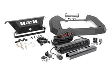 Load image into Gallery viewer, 10584 Spare Tire Carrier Delete - 8 Inch BLK Ser LED - Jeep Wrangler JL (18-23) Rough Country Canada