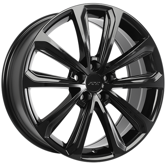 R21220001A - ART Replica Element 20X8.5 5X120 ET 45mm Gloss Black - ART Replica Wheels Canada