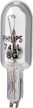 Load image into Gallery viewer, 74LLB2 Philips LongerLife Miniature 74LL - LongerLife - Twin Blister Pack Philips Bulbs