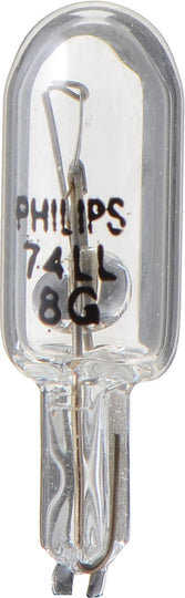 74LLB2 Philips LongerLife Miniature 74LL - LongerLife - Twin Blister Pack Philips Bulbs