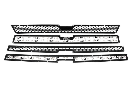 70153 Mesh Grille - Chevy Silverado 2500 HD/3500 HD 2WD/4WD (2011-2014) Rough Country Canada