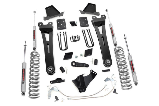 542.20 6 Inch Lift Kit - Diesel - Radius Arm - OVLD - Ford Super Duty (15-16) Rough Country Canada