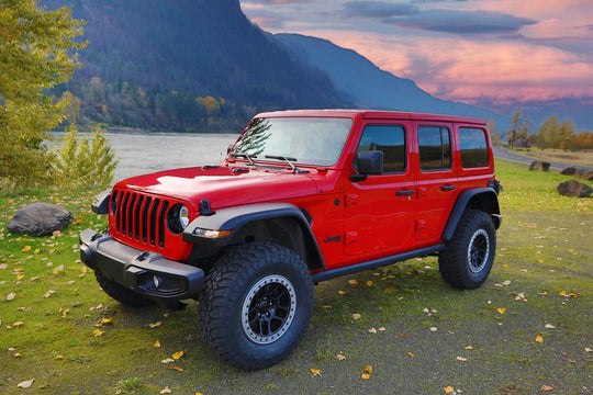 A-J01822 WF1 Fender Flares - Jeep Wrangler 4xe (21-23)/Wrangler JL (18-23) Rough Country Canada