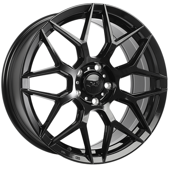DW12218001 - DAI Wheels DTM 18X8.0 5x114.3 45mm Gloss Black - DAI Wheels Wheels Canada