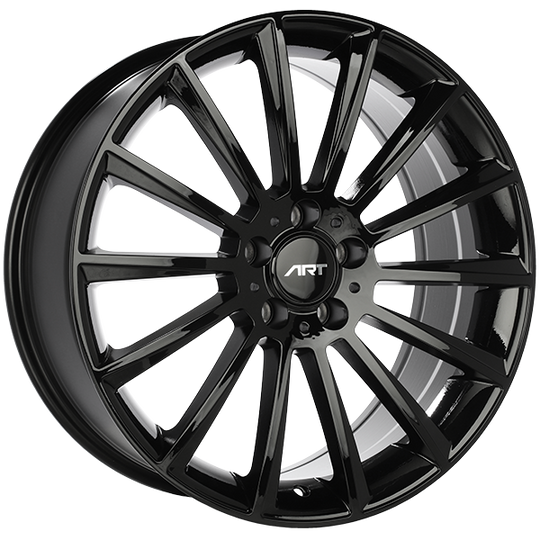 R19420003 - ART Replica 194 20X8.5 5X112 ET 35mm Gloss Black - ART Replica Wheels Canada