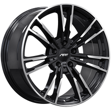 Charger l'image dans la galerie, R22819002 - ART Replica 228 19X9.5 5X112 ET 35mm Gloss Black - Machined Face - ART Replica Wheels Canada