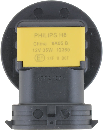 H8C1 Philips Standard Headlight H8 - Standard - Single Commercial Pack Philips Bulbs