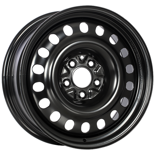 RNB17019A - RNB Steel Wheel 17X7.0 5x114.3 40mm Black E-Coating - RNB Wheels Canada