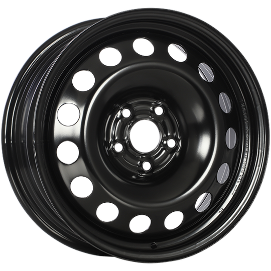 RNB17022A - RNB Steel Wheel 17X7.0 5x112 40mm Black E-Coating - RNB Wheels Canada