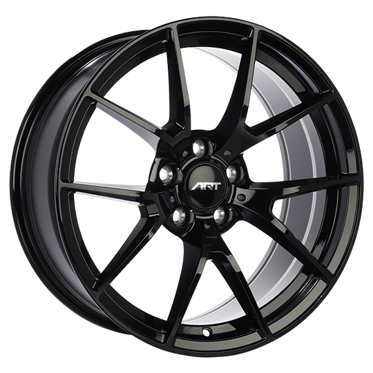 R26418001 - ART Replica 264 18X8 5X112 ET 28mm Gloss Black - ART Replica Wheels Canada