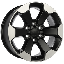 Charger l'image dans la galerie, R16718001A - ART Replica 167 18X8 6X139.7 ET 20mm Satin Black - Machined Face - ART Replica Wheels Canada