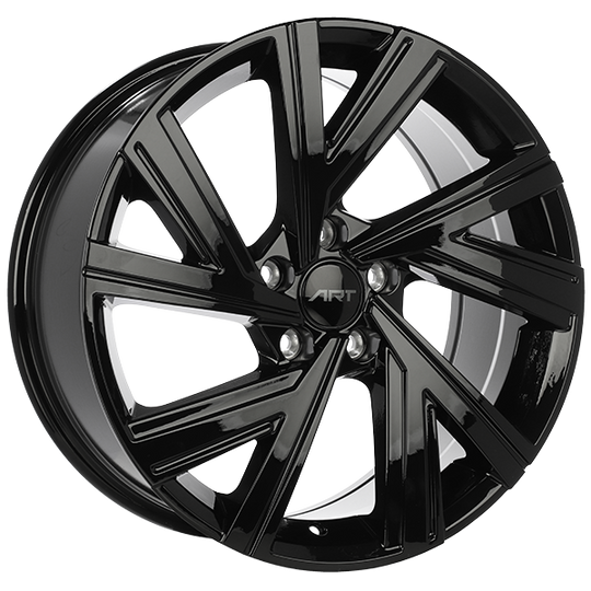 R23417001 - ART Replica 234 17X7.5 5X112 ET 45mm Gloss Black - ART Replica Wheels Canada