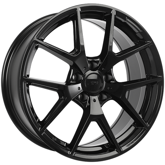 R25718001 - ART Replica 257 18X8 5X112 ET 33mm Gloss Black - ART Replica Wheels Canada