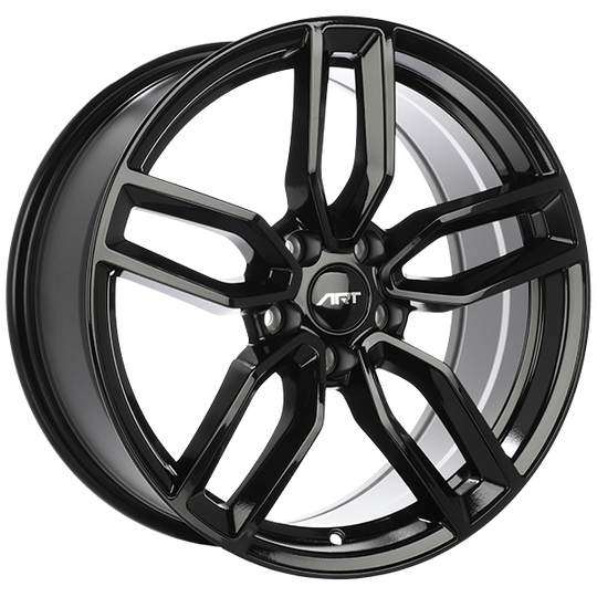 R26218002 - ART Replica 262 18X8 5X112 ET 35mm Gloss Black - ART Replica Wheels Canada