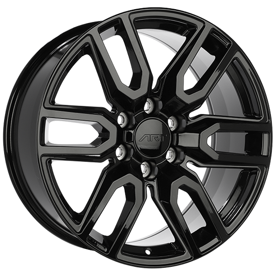 R27022001 - ART Replica 270 22X9 6X139.7 ET 31mm Gloss Black - ART Replica Wheels Canada
