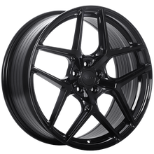 Load image into Gallery viewer, RUF5520002 - Ruffino Vader 20X8.5 5x114.3 35mm Gloss Black - Ruffino Wheels Canada