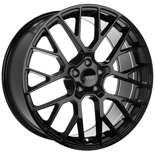 R9820006 - ART Replica 98 20X10 5X130 ET 45mm Gloss Black - ART Replica Wheels Canada