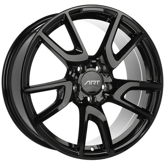 R13019002 - ART Replica 130 19X8 5X112 ET 33mm Gloss Black - ART Replica Wheels Canada