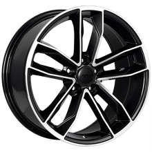 Load image into Gallery viewer, R12918005 - ART Replica 129 18X8 5X112 ET 35mm Gloss Black - Machined Face - ART Replica Wheels Canada