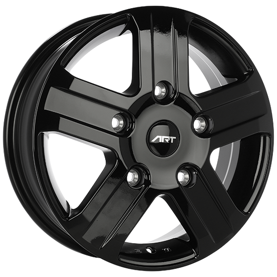 R25516001 - ART Replica 255 16X5.5 5X160 ET 60mm Gloss Black - ART Replica Wheels Canada