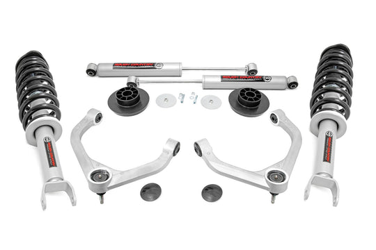 31231 3 Inch Lift Kit - N3 Struts/Shocks - Ram 1500 4WD (2012-2018 & Classic) Rough Country Canada