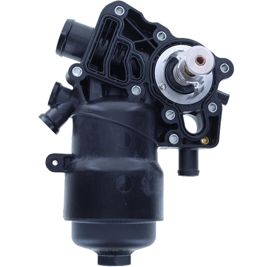 1219-194 Integrated Housing Thermostat 194 Deg.w/tstat, hsg, seal & oil filter hsg w/ cap Motorad
