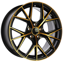 Load image into Gallery viewer, DW1241610 - DAI Wheels A-Spec 16X7.0 5x114.3 40mm Gloss Black - Machined Face - Bronze Face - DAI Wheels Wheels Canada