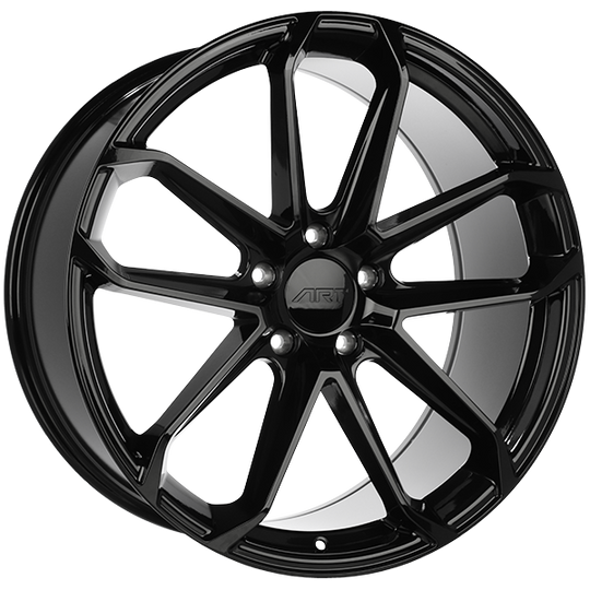 R2952202 - ART Replica 295 22X11.5 5X130 ET 61mm Gloss Black - ART Replica Wheels Canada