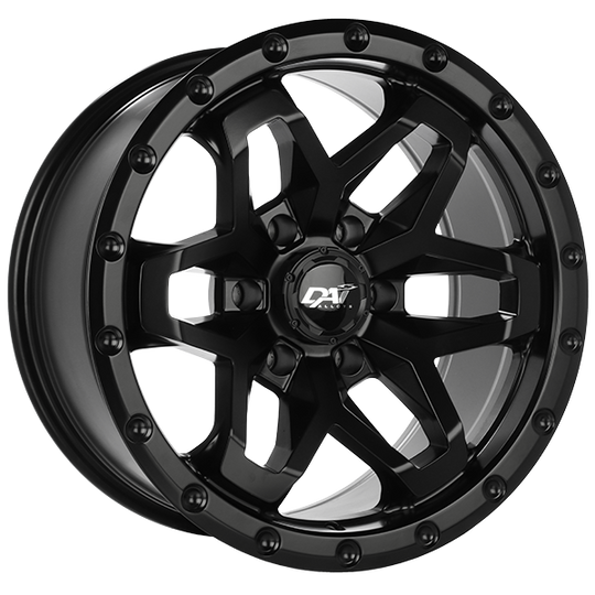 DW1261701 - DAI Wheels Blitz 17X9.0 6x139.7 -15mm Satin Black - DAI Wheels Wheels Canada