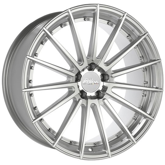 FF112005 - 720Form RF3-V 20X9.0 5x112 25mm Silver - Machined Face - 720Form Wheels Canada