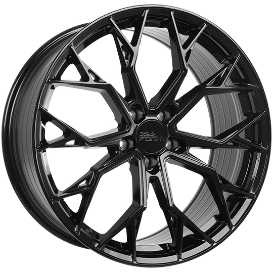 FF71802 - 720Form RF1-V 18X8.0 5x112 35mm Gloss Black - 720Form Wheels Canada