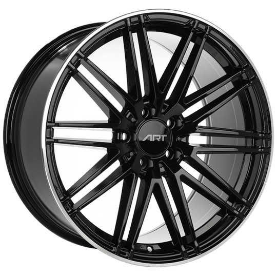 R2881901 - ART Replica 288 19X8.5 5X112 ET 35mm Gloss Black - Machined Lip - ART Replica Wheels Canada